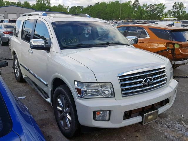 5N3AA08C68N900578 - 2008 INFINITI QX56 WHITE photo 1