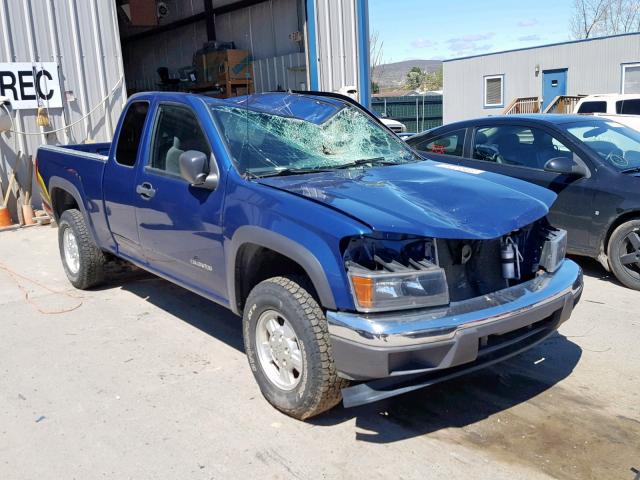 1GCDT196558125834 - 2005 CHEVROLET COLORADO BLUE photo 1