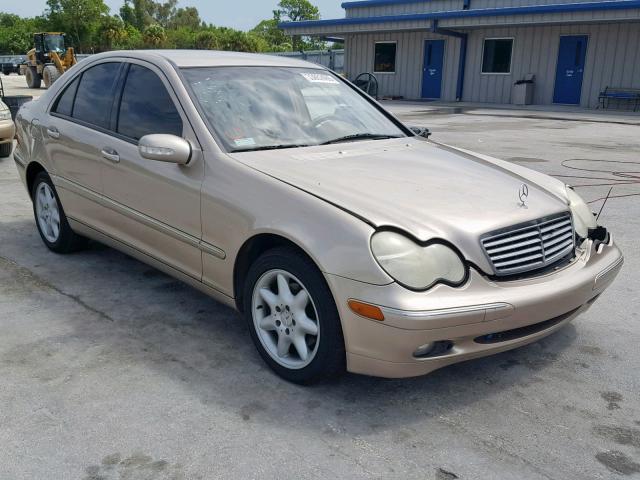 WDBRF61J33A499986 - 2003 MERCEDES-BENZ C 240 TAN photo 1