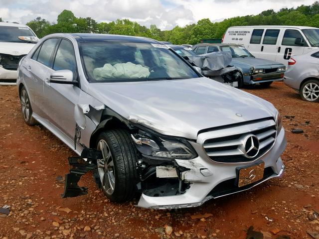 WDDHF5KB0FB091612 - 2015 MERCEDES-BENZ E 350 SILVER photo 1