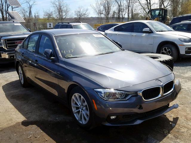 WBA8A3C59JA494781 - 2018 BMW 320 XI GRAY photo 1