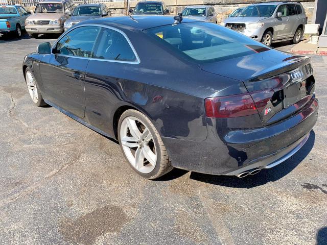 WAURV78T89A043831 - 2009 AUDI S5 QUATTRO BLACK photo 2