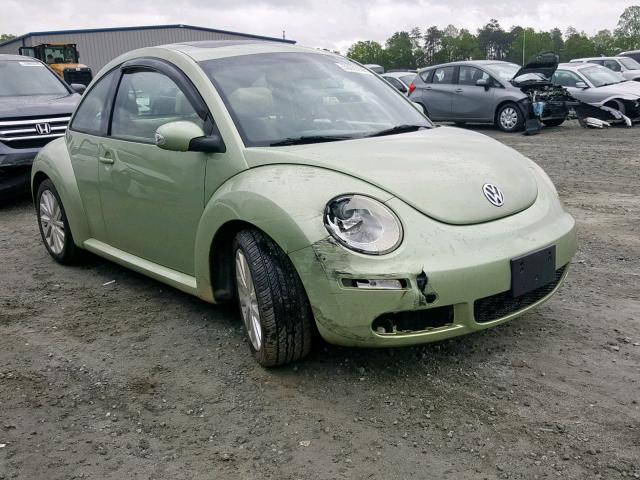 3VWRW31C08M503601 - 2008 VOLKSWAGEN NEW BEETLE მწვანე ფოტო 1