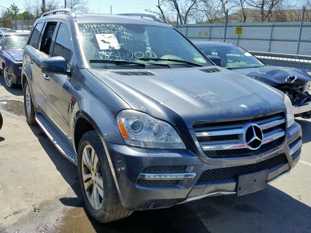 4JGBF7BE9BA629869 - 2011 MERCEDES-BENZ GL 450 4MA GRAY photo 1