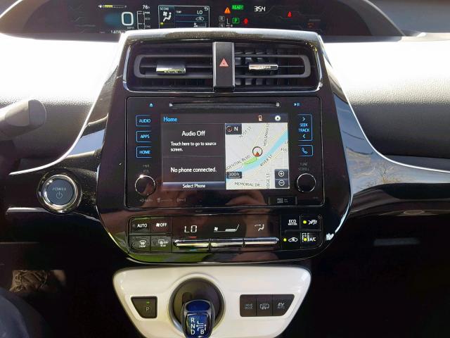 JTDKARFP0J3100548 - 2018 TOYOTA PRIUS PRIM 灰色 照片 9