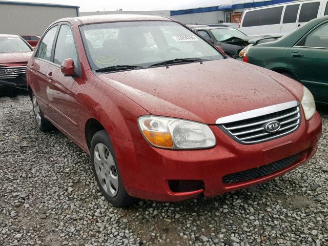 KNAFE121885547679 - 2008 KIA SPECTRA EX RED photo 1