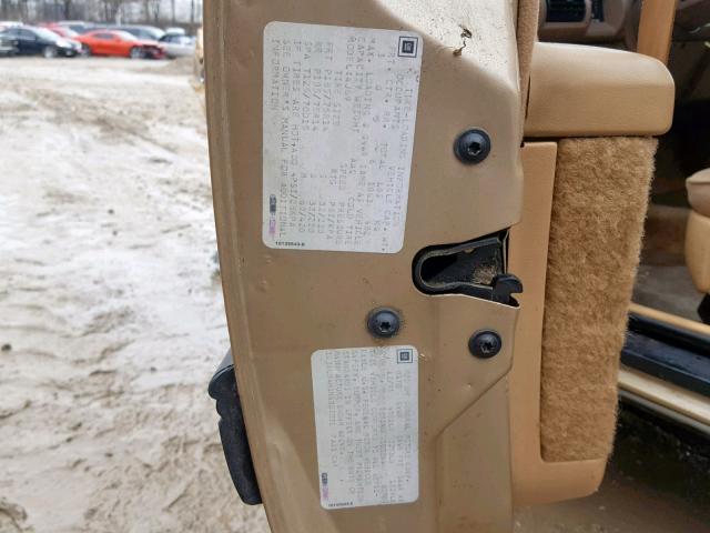 1G3AL54N1N6357531 - 1992 OLDSMOBILE CUTLASS CI 金色 照片 10