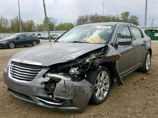 1C3CCBBB9CN198068 - 2012 CHRYSLER 200 TOURIN GRAY photo 2