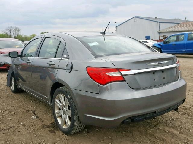 1C3CCBBB9CN198068 - 2012 CHRYSLER 200 TOURIN GRAY photo 3