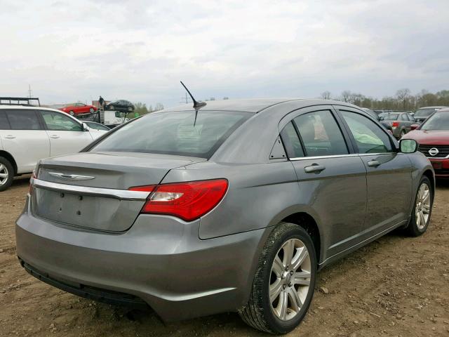 1C3CCBBB9CN198068 - 2012 CHRYSLER 200 TOURIN GRAY photo 4