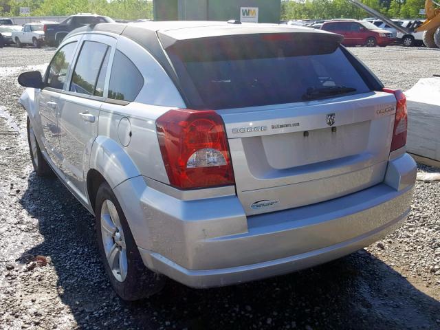 1C3CDWDA8CD528121 - 2012 DODGE CALIBER SX SILVER photo 3