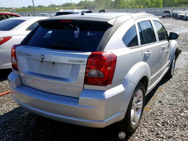 1C3CDWDA8CD528121 - 2012 DODGE CALIBER SX SILVER photo 4