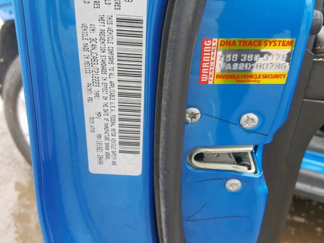 3C4NJCAB3JT212223 - 2018 JEEP COMPASS SP 蓝色 照片 10