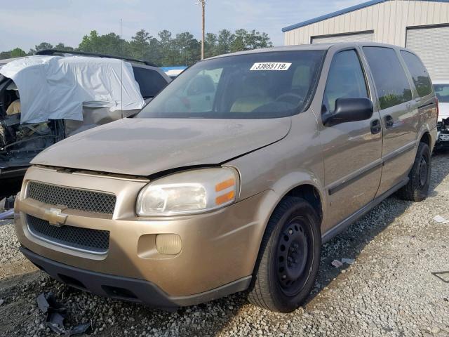 1GNDV23L66D129566 - 2006 CHEVROLET UPLANDER L 棕色 照片 2