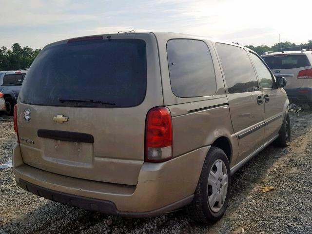 1GNDV23L66D129566 - 2006 CHEVROLET UPLANDER L 棕色 照片 4