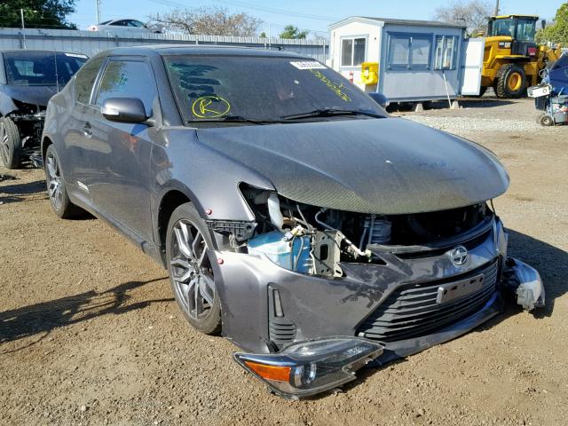 JTKJF5C77FJ004907 - 2015 TOYOTA SCION TC 灰色 照片 1