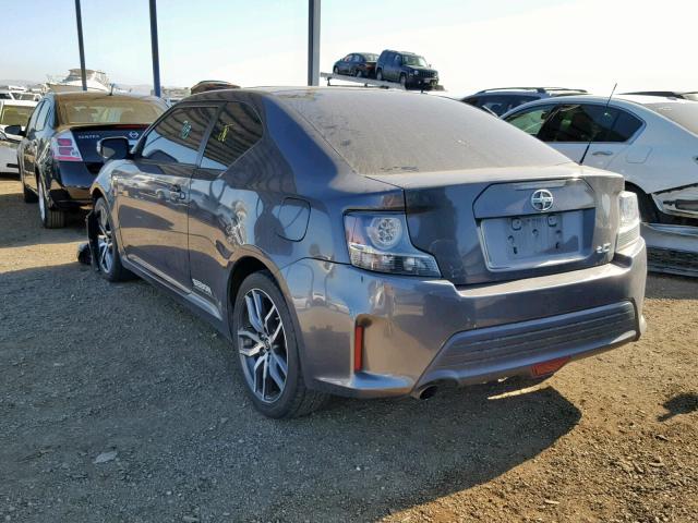 JTKJF5C77FJ004907 - 2015 TOYOTA SCION TC 灰色 照片 3