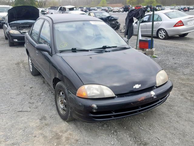 2C1MR5228W6730027 - 1998 CHEVROLET METRO LSI BLACK photo 1