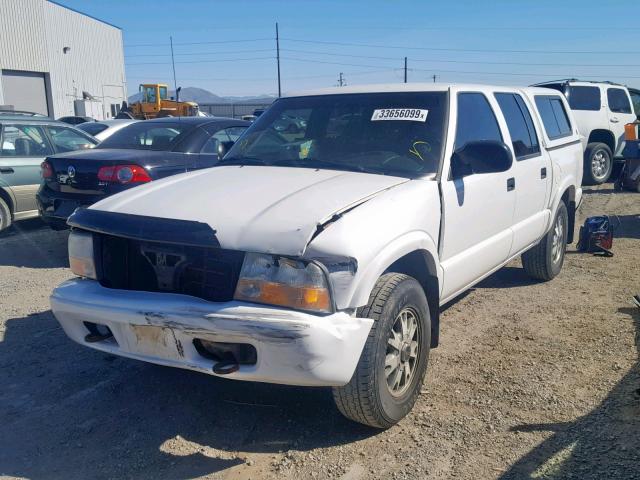 1GTDT13X63K187602 - 2003 GMC SONOMA WHITE photo 2