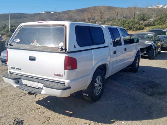 1GTDT13X63K187602 - 2003 GMC SONOMA WHITE photo 4