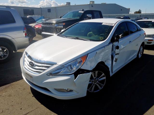 5NPEB4AC0DH572436 - 2013 HYUNDAI SONATA GLS  photo 2