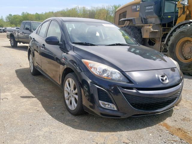 JM1BL1U58B1384280 - 2011 MAZDA 3 S BLACK photo 1