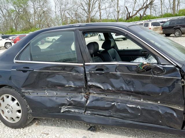 JH4KA96654C007504 - 2004 ACURA 3.5RL BLACK photo 9