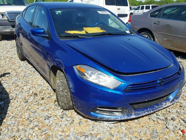 1C3CDFAA8ED745479 - 2014 DODGE DART SE BLUE photo 1