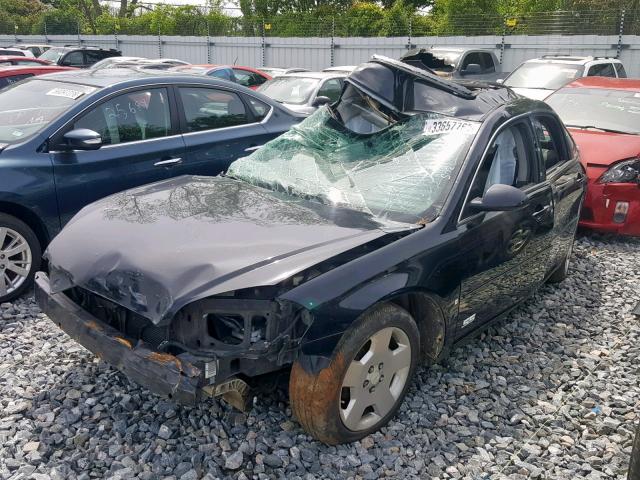 2G1WD58C969204815 - 2006 CHEVROLET IMPALA SUP 黑色 照片 2