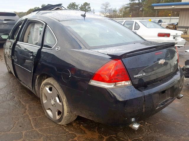 2G1WD58C969204815 - 2006 CHEVROLET IMPALA SUP 黑色 照片 3