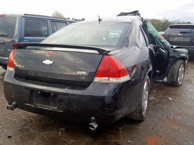 2G1WD58C969204815 - 2006 CHEVROLET IMPALA SUP 黑色 照片 4