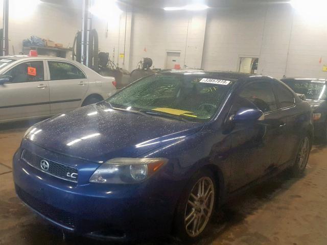 JTKDE167450061607 - 2005 TOYOTA SCION TC BLUE photo 2