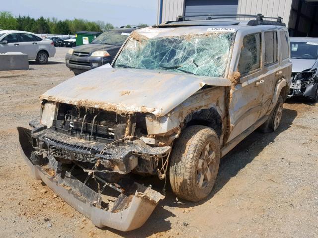 1J8HH48K18C101673 - 2008 JEEP COMMANDER 银色 照片 2