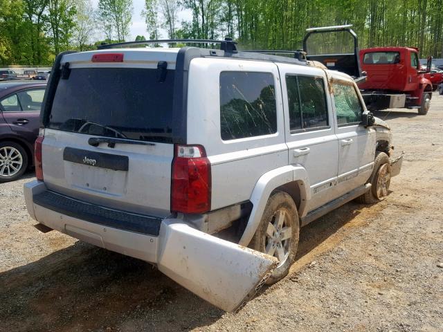 1J8HH48K18C101673 - 2008 JEEP COMMANDER 银色 照片 4
