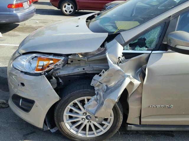 1FADP5BU7FL104430 - 2015 FORD C-MAX SEL GOLD photo 9