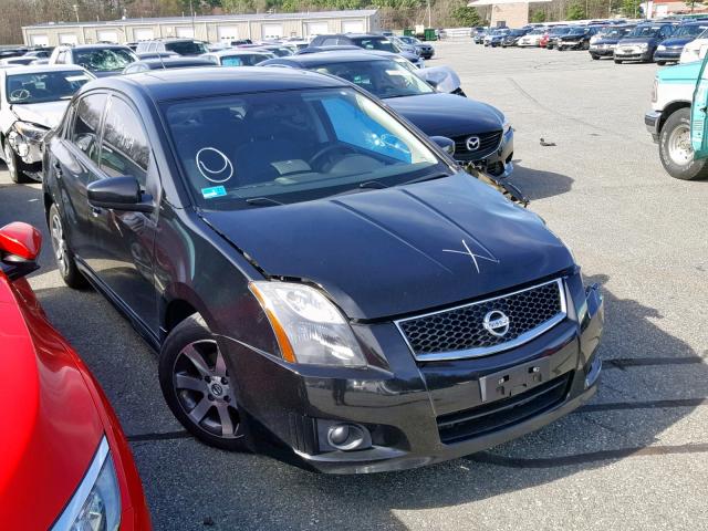 3N1AB6AP9CL777526 - 2012 NISSAN SENTRA 2.0 BLACK photo 1