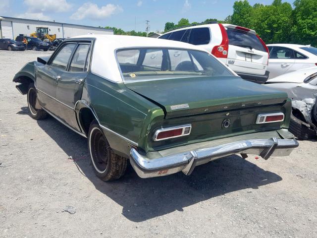 6K92L123396 - 1976 FORD MAVERICK GREEN photo 3