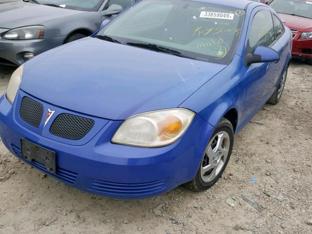 1G2AL18F587213964 - 2008 PONTIAC G5 PURPLE photo 2
