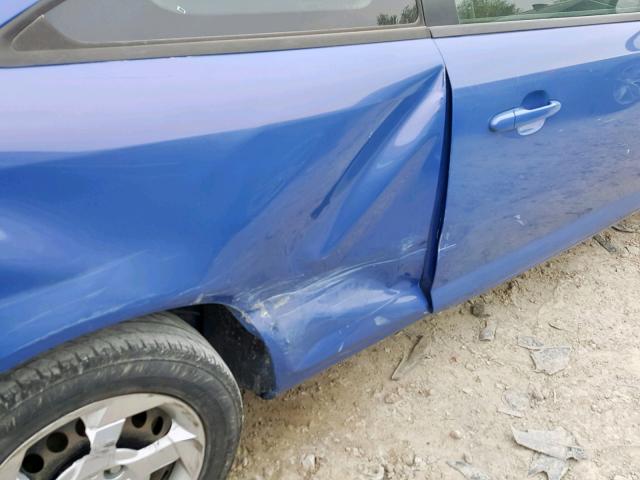 1G2AL18F587213964 - 2008 PONTIAC G5 PURPLE photo 9