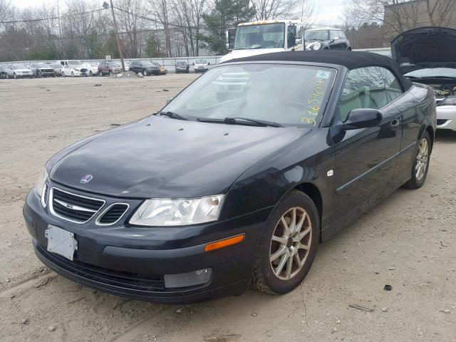 YS3FD79Y356003875 - 2005 SAAB 9-3 ARC BLACK photo 2