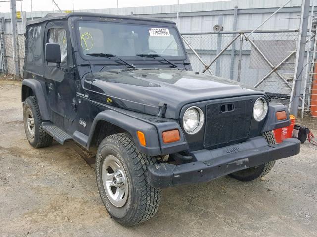 1J4FY29P6VP452722 - 1997 JEEP WRANGLER / BLACK photo 1