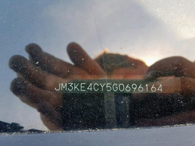 JM3KE4CY5G0696164 - 2016 MAZDA CX-5 TOURI BLUE photo 10
