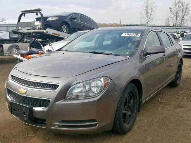 1G1ZC5EB6AF239713 - 2010 CHEVROLET MALIBU 1LT 棕色 照片 2