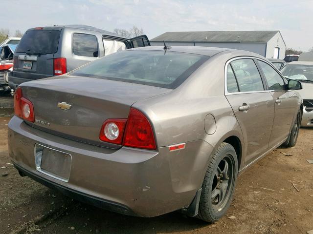 1G1ZC5EB6AF239713 - 2010 CHEVROLET MALIBU 1LT 棕色 照片 4