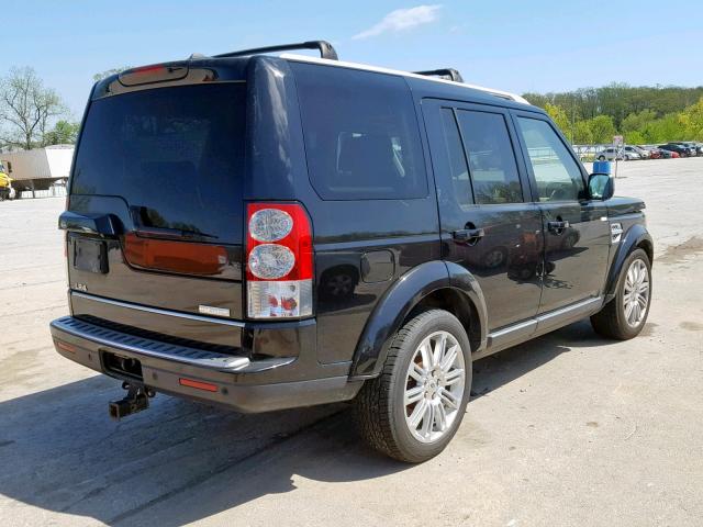 SALAK2D42CA637759 - 2012 LAND ROVER LR4 HSE LU BLACK photo 4