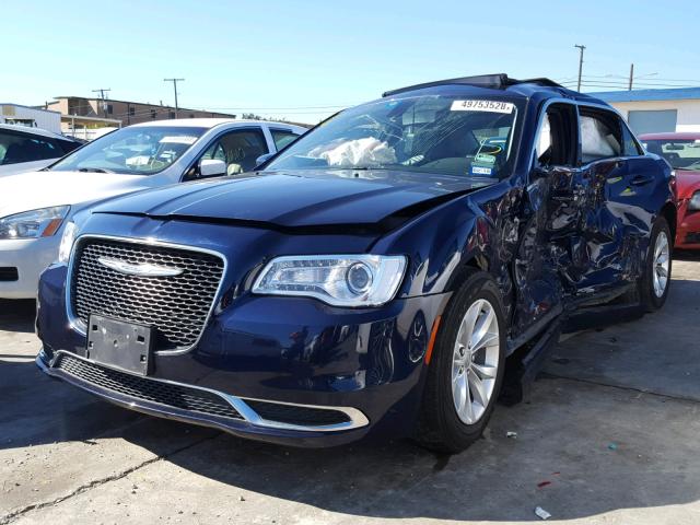 2C3CCAAG9GH238610 - 2016 CHRYSLER 300 LIMITE BLUE photo 2