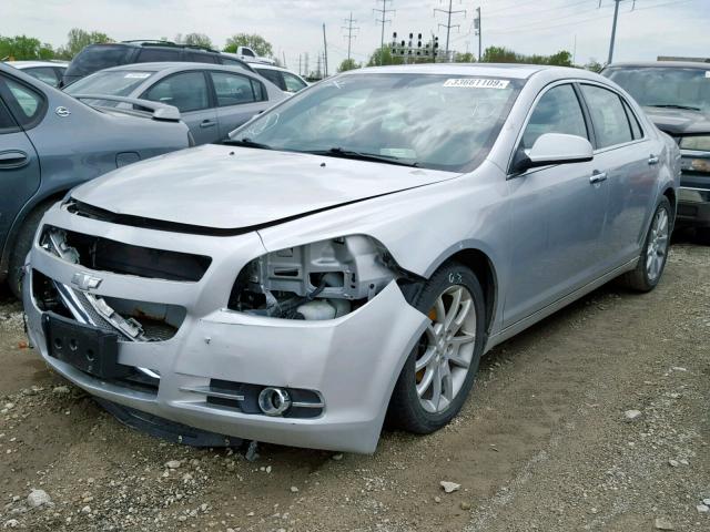 1G1ZE5E08CF139902 - 2012 CHEVROLET MALIBU LTZ 银色 照片 2