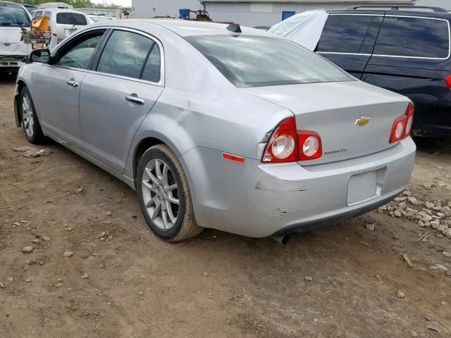 1G1ZE5E08CF139902 - 2012 CHEVROLET MALIBU LTZ 银色 照片 3