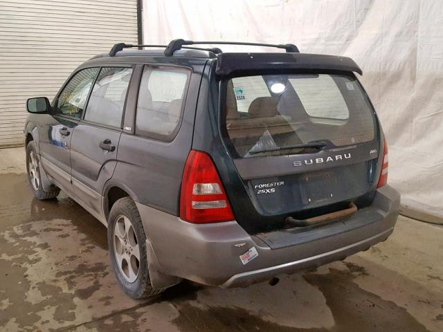 JF1SG65654H762855 - 2004 SUBARU FORESTER 2 TWO TONE photo 3