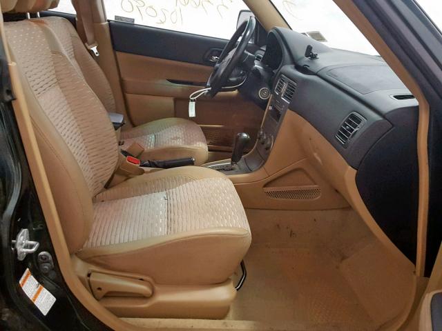 JF1SG65654H762855 - 2004 SUBARU FORESTER 2 TWO TONE photo 5